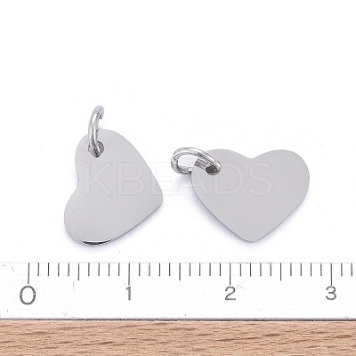 Anti-Tarnish 304 Stainless Steel Stamping Blank Tag Charms STAS-I311-19P-1