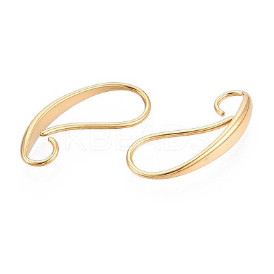 Ion Plating(IP) 304 Stainless Steel Earring Hooks STAS-N108-29G-1