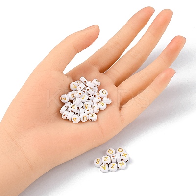 Plating Acrylic Beads PACR-YW0001-11-1