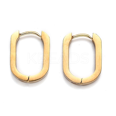 304 Stainless Steel Huggie Hoop Earrings STAS-J033-11B-G-1