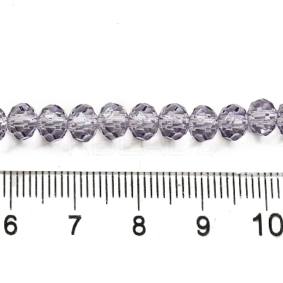 Transparent Baking Paint Glass Beads X1-DGLA-A034-T6mm-D07-1