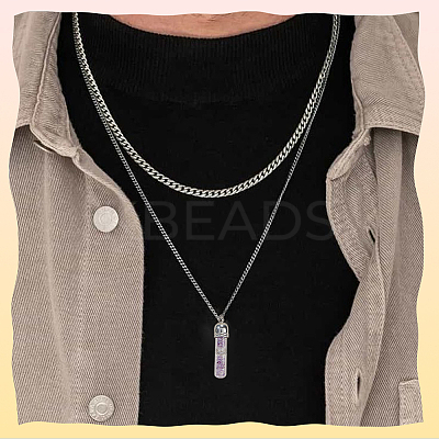 DIY Necklace Making Kits DIY-SC0030-95B-1