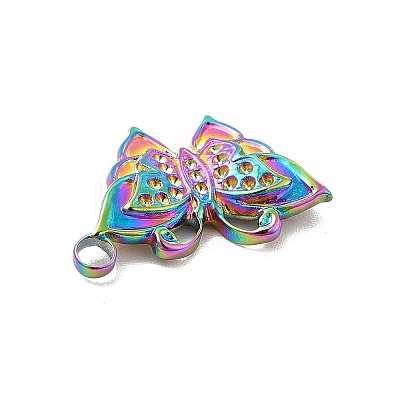 Ion Plating(IP) 304 Stainless Steel Pendant Rhinestone Settings STAS-F282-11MC-1
