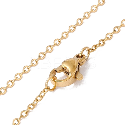 Ion Plating(IP) 304 Stainless Steel Pendant Necklace for Men Women STAS-H169-01L-1