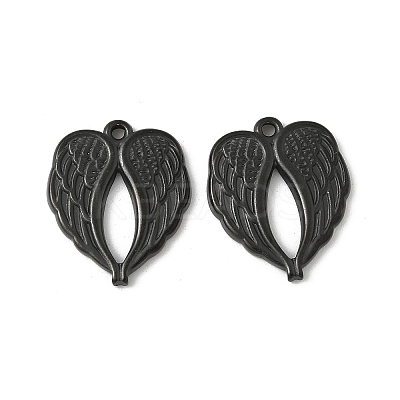 304 Stainless Steel Pendants STAS-Q362-10B-1
