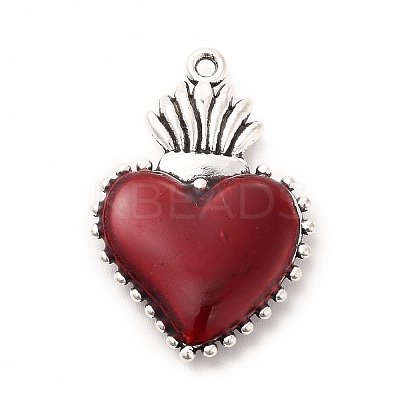 Alloy Enamel Pendants FIND-A028-01AS-07-1