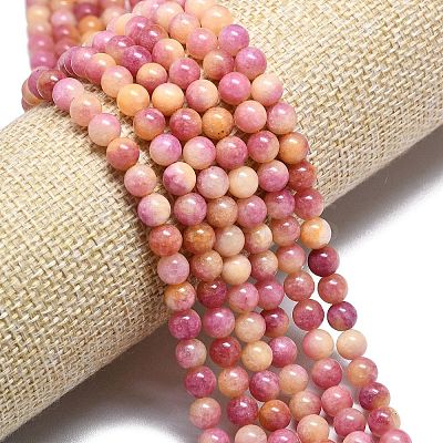 Natural Malaysia Jade Beads Strands G-L645-A01-6mm-32-1