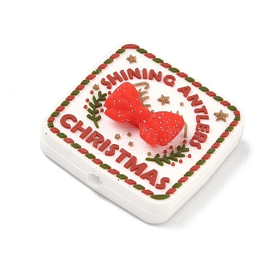 Christmas Silicone Beads SIL-C011-02E-1