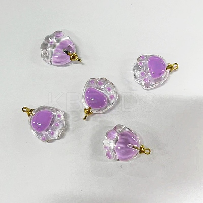 Transparent Glass Pendants LS-FIND-WH0191-21-1