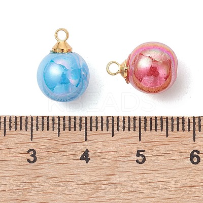 Opaque Acrylic Pendants PALLOY-JF05207-1