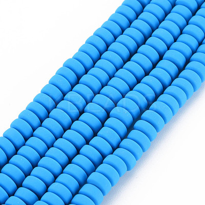 Handmade Polymer Clay Beads Strands X-CLAY-N008-83-1