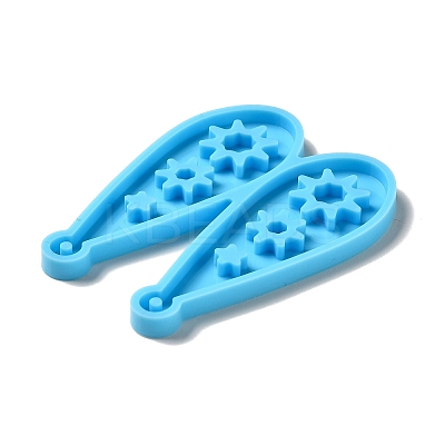 DIY Teardrop with Spakling Star Pendant Silicone Molds LS-DIY-I099-04-1