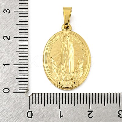 Ion Plating(IP) 304 Stainless Steel Pendants STAS-B071-02A-27G-1