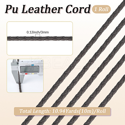 10M Round Imitation Leather Braided Cord WL-GF0001-32A-03-1