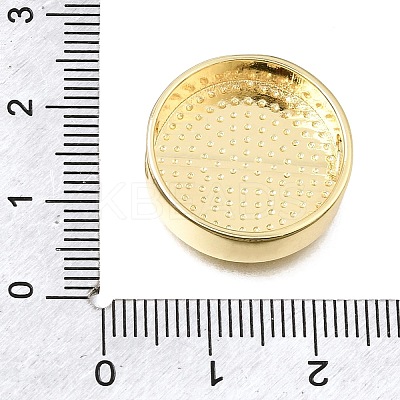 Religion Brass Beads KK-E802-23G-1