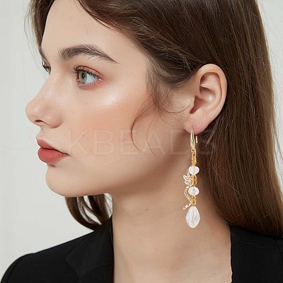 12Pcs 2 Colors Brass Micro Pave Cubic Zirconia Pendants KK-BBC0019-70-1