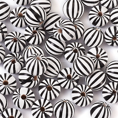 Natural Wooden Beads WOOD-TAC0010-04B-1