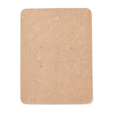 Blank Kraft Paper Jewlery Display Cards X1-CDIS-G005-11-1