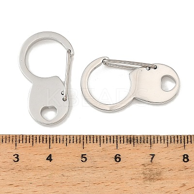304 Stainless Steel Rock Climbing Carabiners STAS-F364-02P-02-1