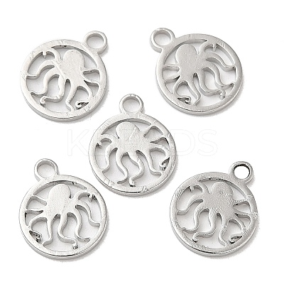 Non-Tarnish 304 Stainless Steel Charms STAS-L020-001P-1