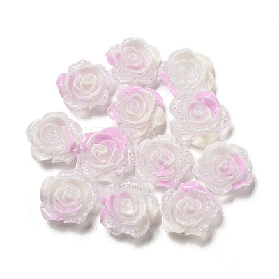 Luminous Transparent Resin Decoden Cabochons RESI-D013-06E-1