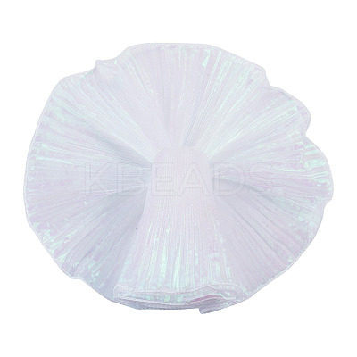 5 Yards Polyester Ruffled Ribbon OCOR-TA0004-06G-1