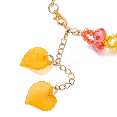 Glass Beaded Bracelets for Women BJEW-JB12732-1