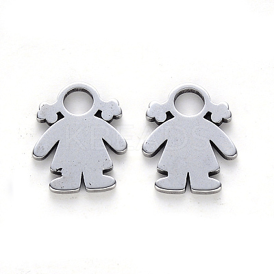 Tarnish Resistant 304 Stainless Steel Charms LS-X-STAS-N092-24-1