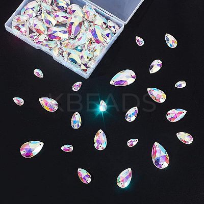 5 Size Sew on Rhinestone RGLA-FG0001-01-1