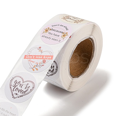 Positive Inspirational Word Paper Stickers DIY-A049-03B-1