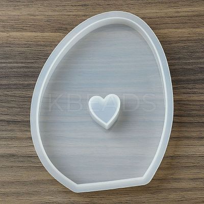 Easter Egg with Heart Shape Candle Holder Silicone Molds LS-SIL-Z019-01A-1