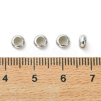 SHEGRACE Rondelle Brass Beads XGRPCU313-244P-1