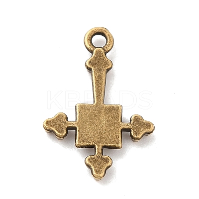 Tibetan Style Alloy Pendants PALLOY-Q450-01AB-1