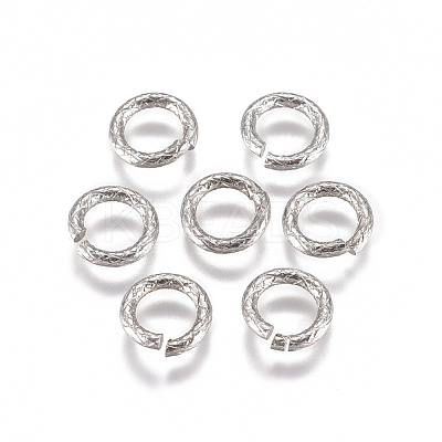 Tarnish Resistant 304 Stainless Steel Open Jump Rings STAS-L234-168P-1