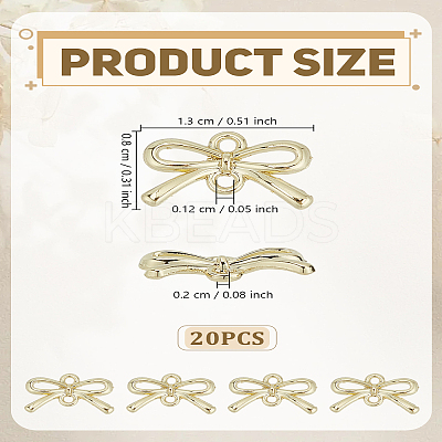 20Pcs Alloy Links/Connectors FIND-LP0008-01-1