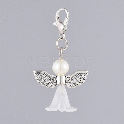 Acrylic Pendants HJEW-JM00384-01-1