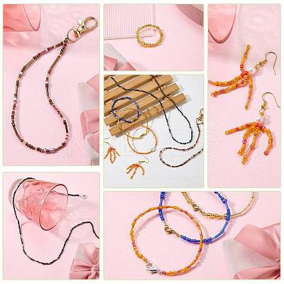 200G Electroplate Glass Seed Beads GLAA-SZ0002-17A-1