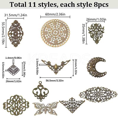 DIY Jewelry Making Finding Kit IFIN-SC0001-50-1
