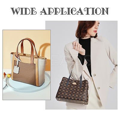 4Pcs 2 Colors PU Leather Bag Strap FIND-WR0001-47-1