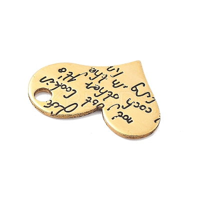 304 Stainless Steel Pendants STAS-R155-008G-1