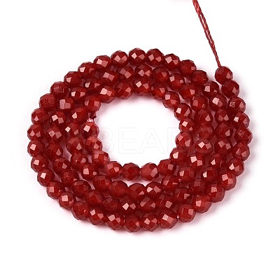 Imitation Jade Glass Beads Strands GLAA-T028-4mm-11A-1