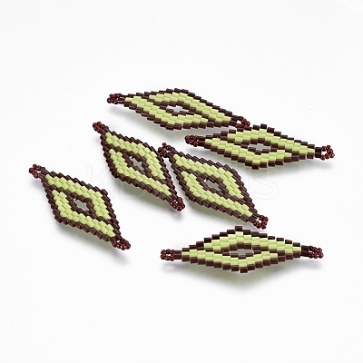 MIYUKI & TOHO Handmade Japanese Seed Beads Links SEED-E004-C17-1
