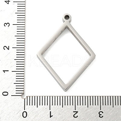 Non-Tarnish 304 Stainless Steel Laser Cut Pendants STAS-U009-03A-P-1