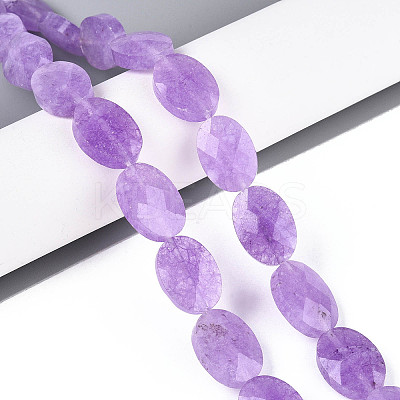 Natural Amethyst Beads Strands G-S354-13x18-A07-1