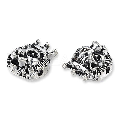 Tibetan Style Alloy Beads TIBEB-N005-087-1