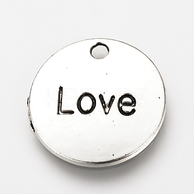 Tibetan Style Alloy Pendants LS-TIBEP-Q078-23AS-RS-1