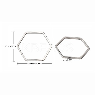 Brass Linking Rings KK-S327-03P-1