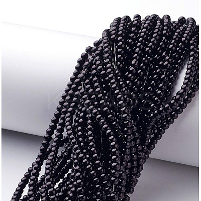 Glass Pearl Beads Strands HY-3D-B20-1