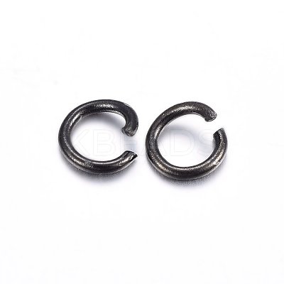 Ion Plating(IP) 304 Stainless Steel Open Jump Rings STAS-H467-03B-8MM-1