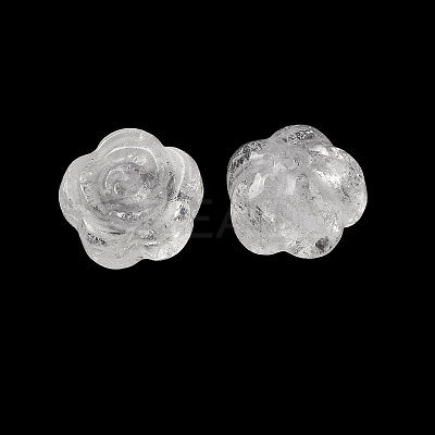 Natural Quartz Crystal Carved Beads G-L636-C08-01-1